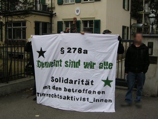 Demonstration in Bern