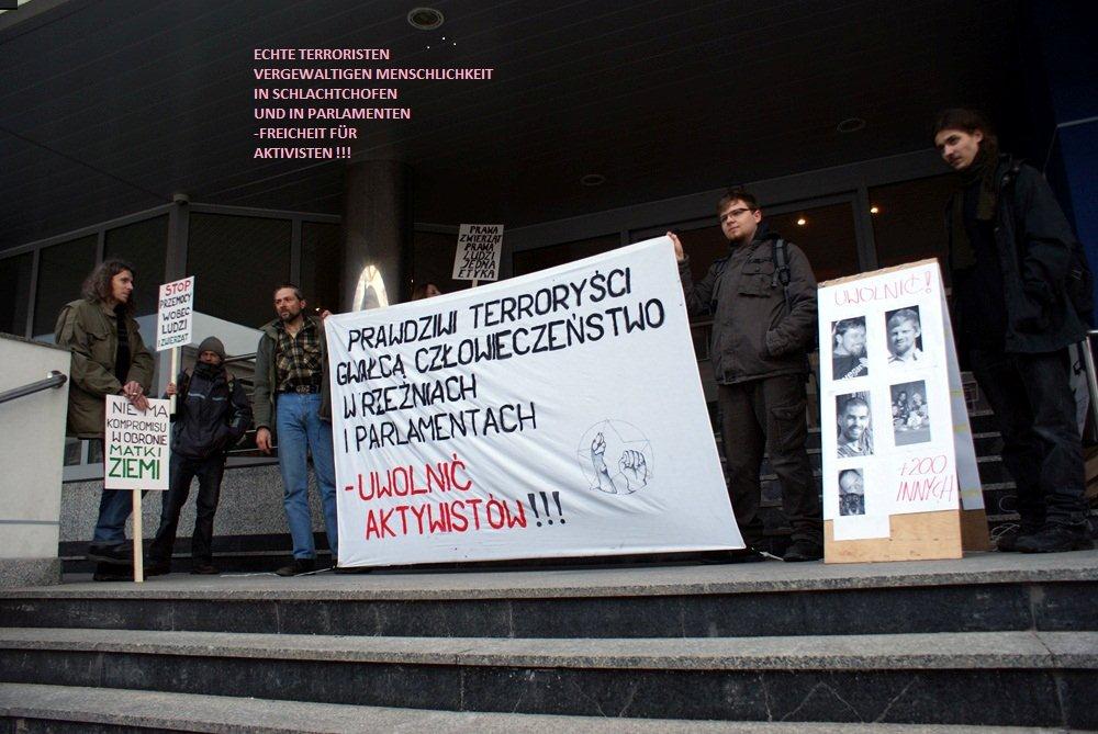 Demonstration in Warschau